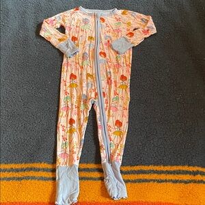 Little Sleepies Multicolor Kids Footie Pajama